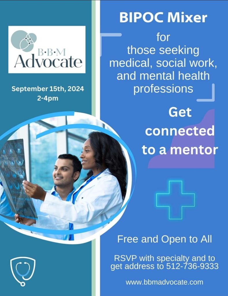 BIPOC Mixer - for those seeing medical, social work, and mental health professions